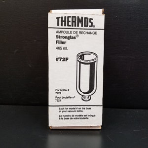 Vintage Thermoglas Vakuumfüller Ersatz für Modell 72F 465ml