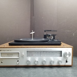 Vintage Trumpet Model 228l 8 Track Stereo Receiver For Parts/Repair