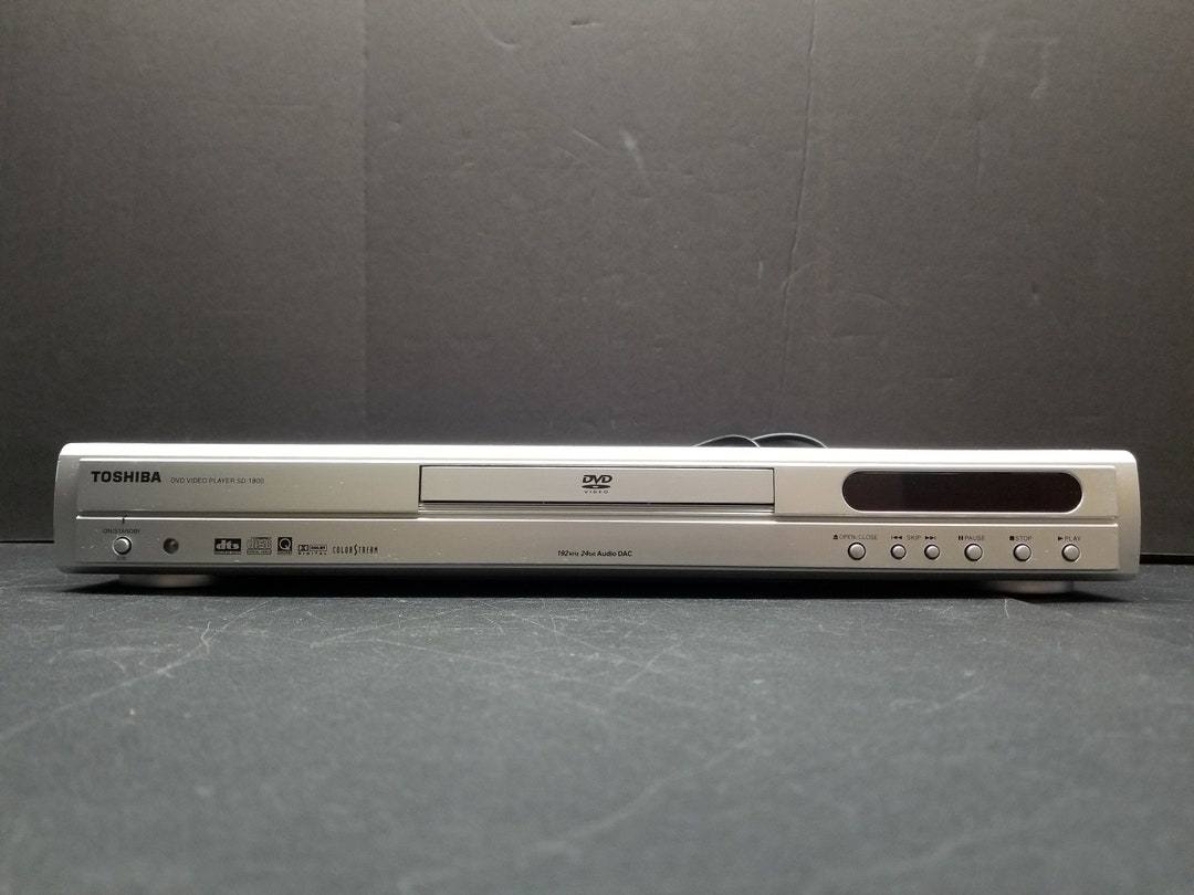 Toshiba DVD Video Player SD1800SC With RCA Cable Tested Etsy