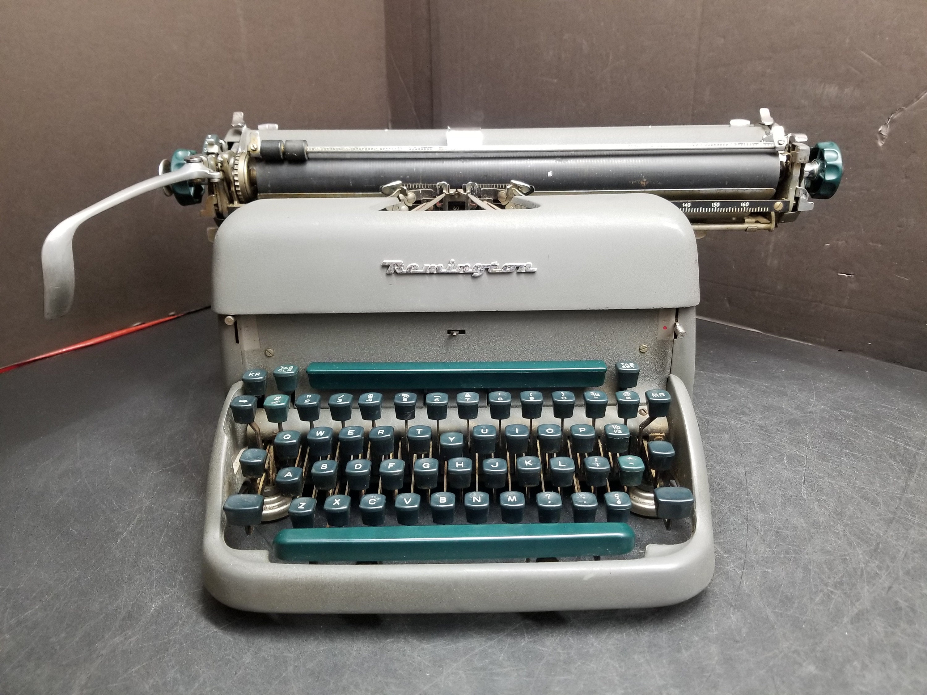 アンティークのタイプライター/レミントンランド/Reminton Rand 希少】1920-50s USA Remington Rand レミントンランド社 タイプ