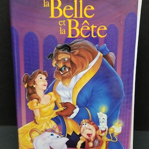 La Belle Et La Bete (French Version) Walt Disney (Black Diamond / Classiques) VHS