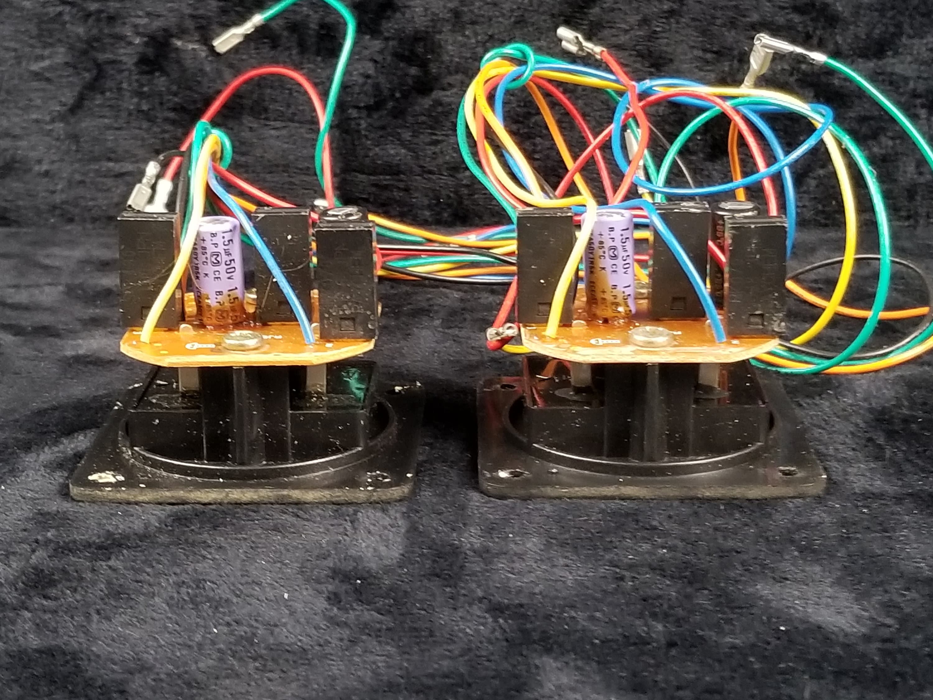 Vintage Technics SB-A28 Crossover Pair Replacement Parts Tested Vintage Technics SB-A28 Crossover Pair Replacement Parts Tested