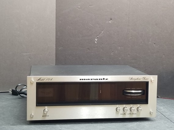 ビンテージ Marantz モデル 104 ステレオフォニックチューナー 動作