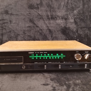 Vintage Candle FM AM Stereo System STD-7208 Works Partially