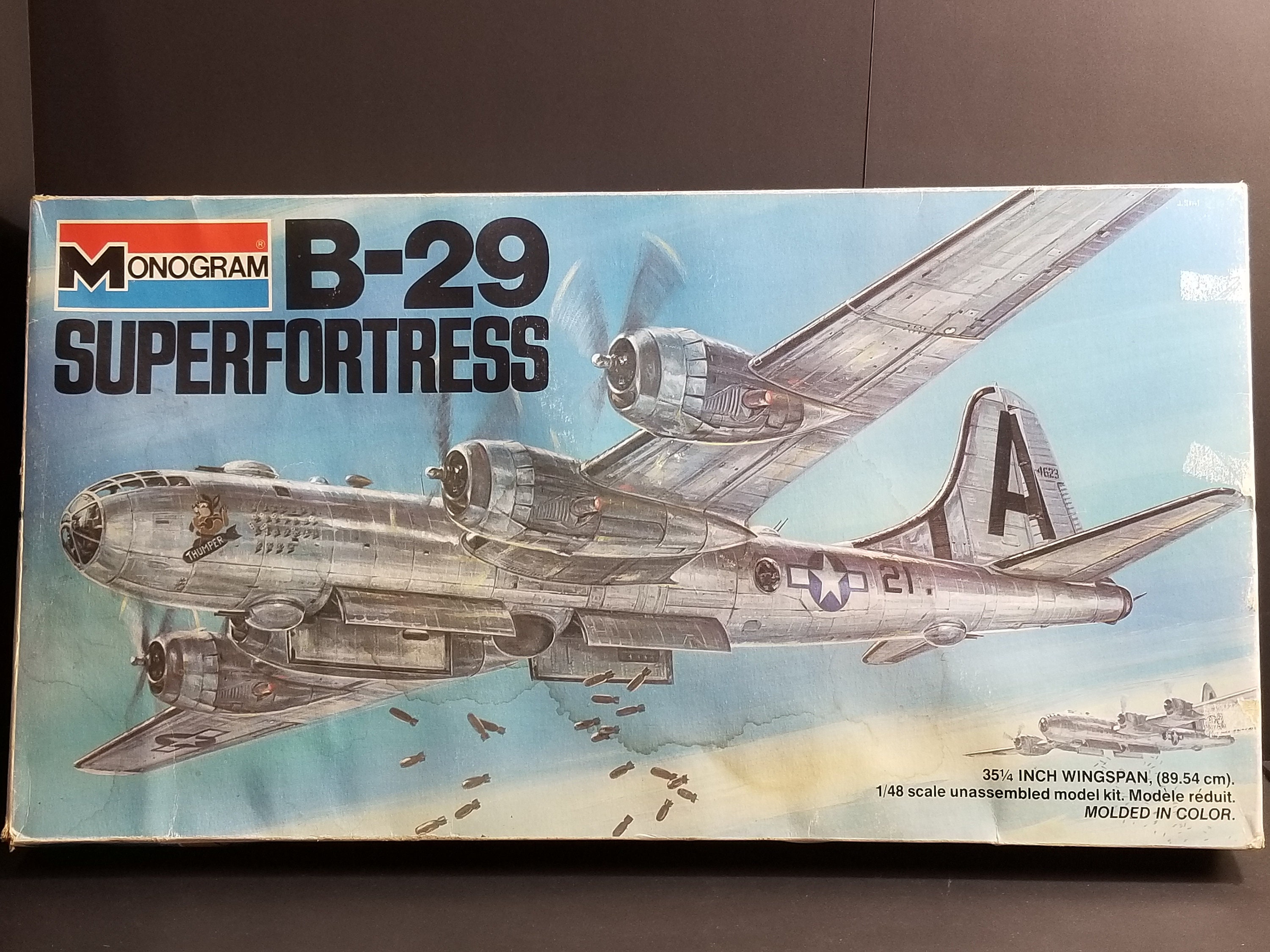 Monogram B-29 Superfortress Plane 5700 Pre Assembled - Etsy