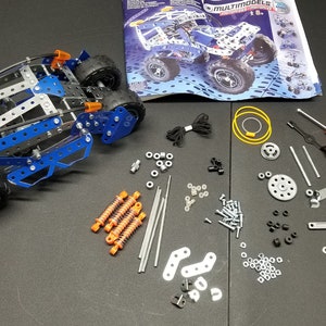 Meccano Erector Multimodels 25 Models Motorized Set Off-Road Vehicule