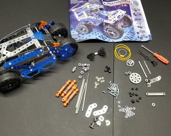 Meccano Erector Multimodels 25 Models Motorized Set Off-Road Vehicule