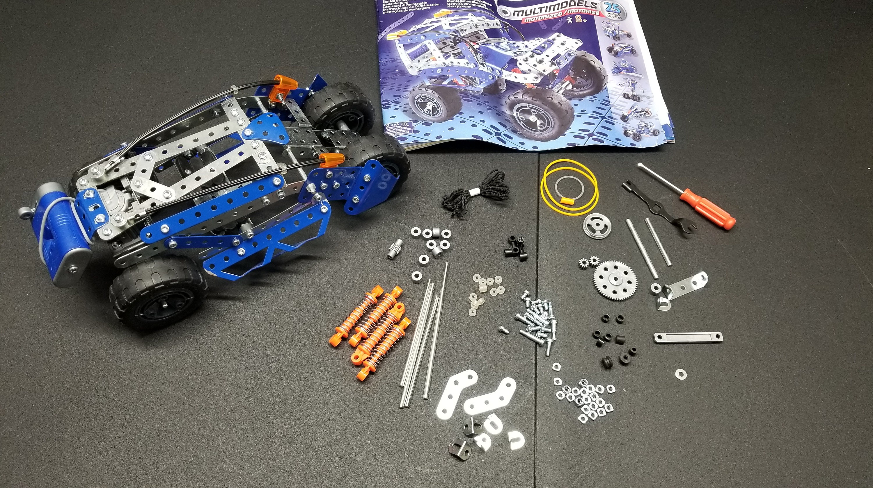 Meccano Erector Multimodelos 25 Modelos Motorizados Set Todoterreno  Vehicule -  México