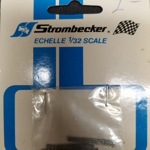 Strombecker 1/32 Scale Slot Car 4 Pieces Pick Up Wires New
