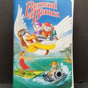 Bernard et Bianca (French Version of The Rescuers) Walt Disney VHS (Black Diamond / Classiques)