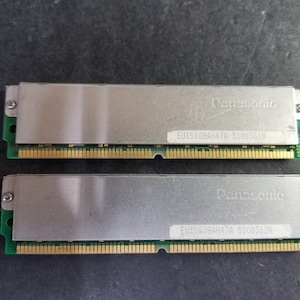 Vintage Panasonic 72 Pin EUXSX0BAH47A Ram Module Untested