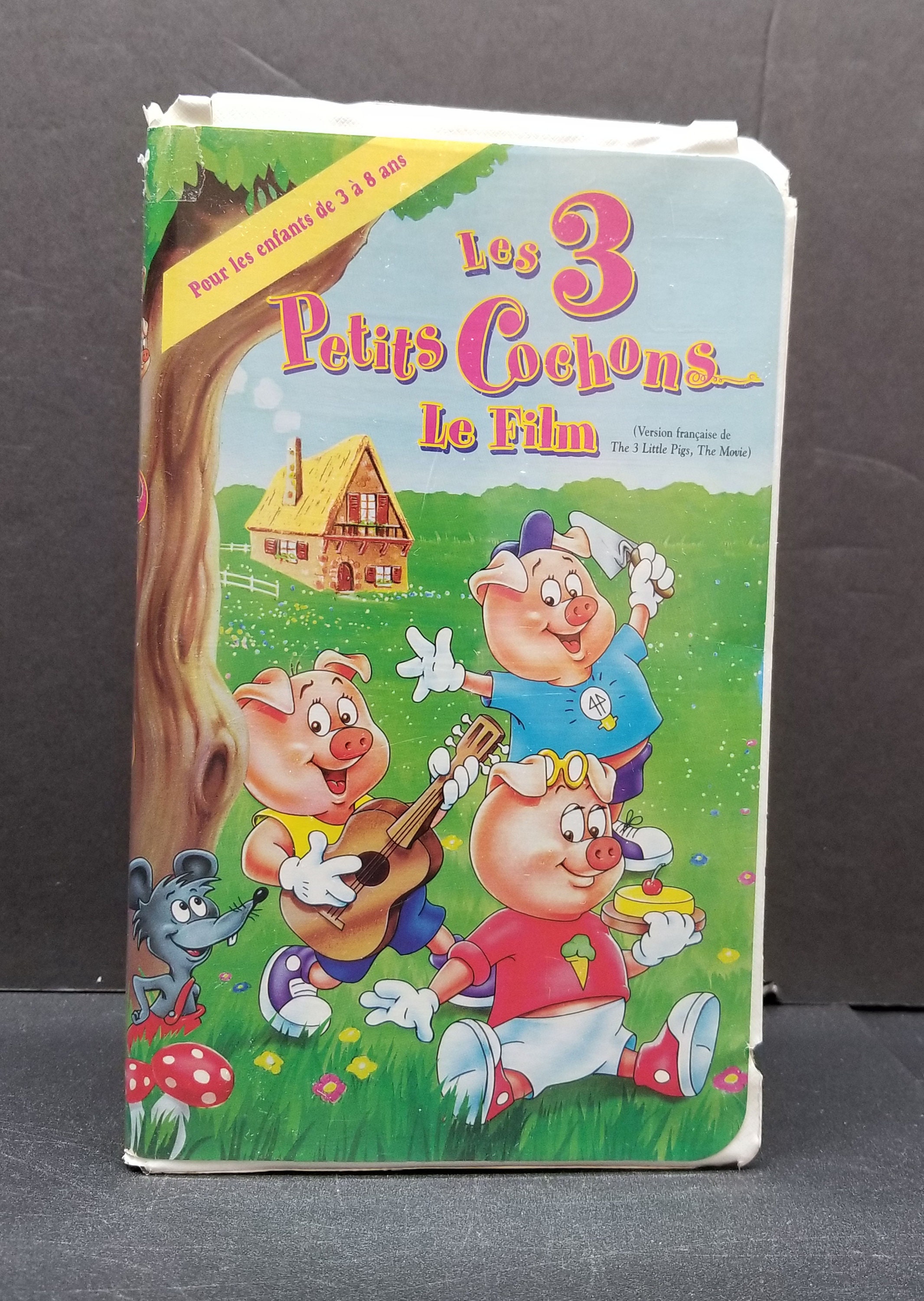 Les Trois Petits Cochons, Three Little Pigs in French