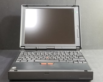 Vintage IBM Type 2635 Laptop Missing Battery Not Tested