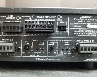 Buy Bose Freespace Amplus 100 Business Music Amplifier Model 64557
