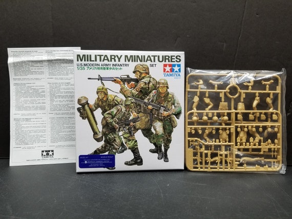 Tamiya Military Miniatures U.S. Modern Army Infantry Set 1/35