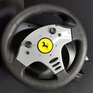 Thrustmaster Ferrari GT Force Feedback Steering Wheel For Parts