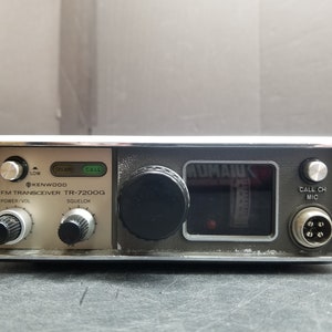 Vintage Kenwood 2m FM Transceiver TR-7200G Tested Working