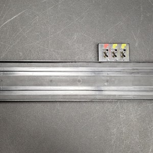 Tyco HO Scale 1 Piece Slot Car 381MM 15&#39;&#39; Terminal Track #B-5893