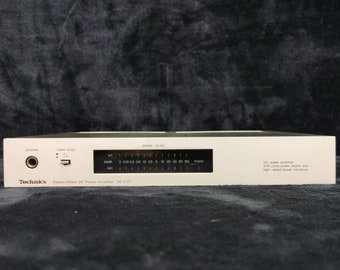 Vintage Technics Stereo Mono DC Power Amplifier SE-C01