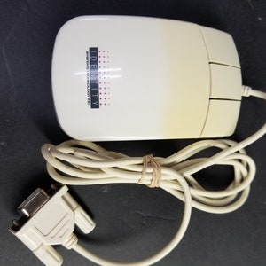 Vintage Identity Systems Technology ID Mouse IOWCM-290F Untested