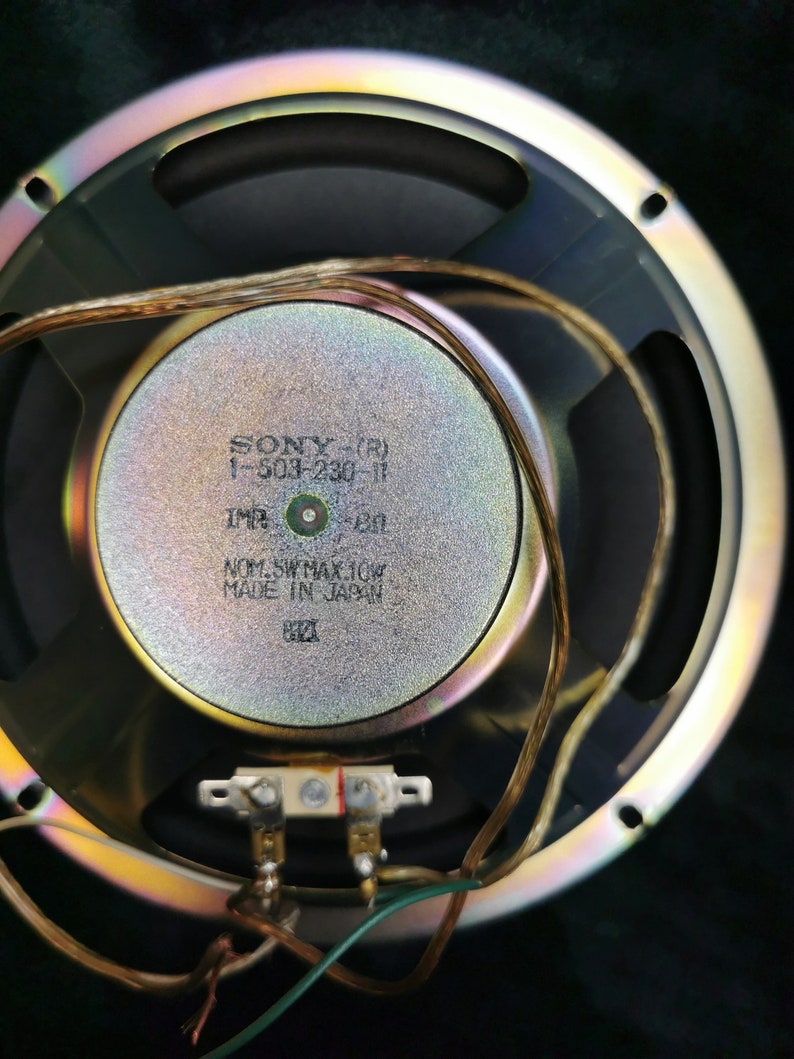 Vintage Sony SS-C20 Speakers - Tested 8" Pair image 7