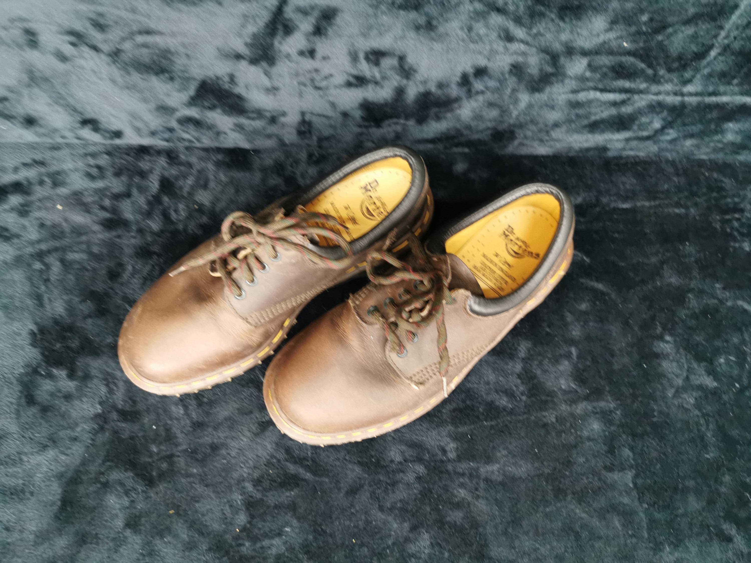 Vintage Dr. Martens Air Cushion Sole 8053 59 Leather Shoes - Size