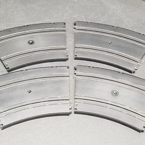 ギルバート/オートラマ 1/32 スケール スロットカー 4 ピース カーブ半径セクション トラック