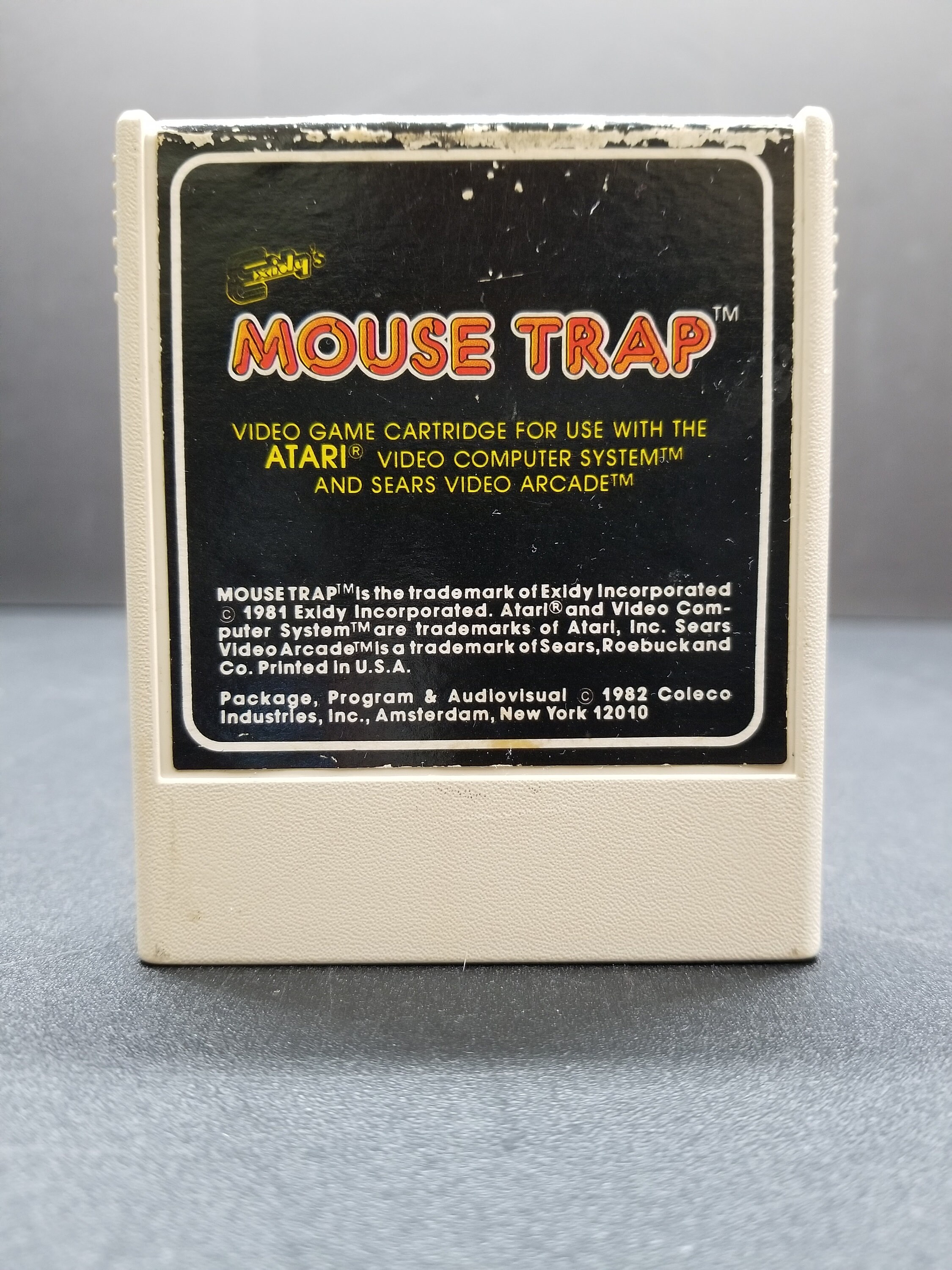 Mouse Trap Atari 2600 Sears Video Arcade Cartridge Only Etsy