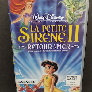 La Petite Sirène II: Retour À La Mer (French Version) Walt Disney VHS