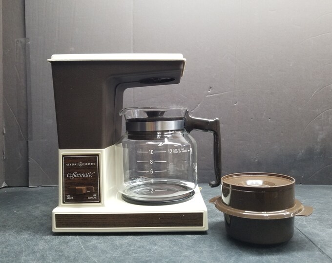 Vintage General Electric 10 Cup Coffeematic Coffeemaker Tested Working Etsy