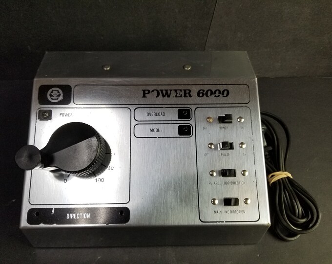 MRC Train Power 6000 Hobby Transformer for Parts Etsy