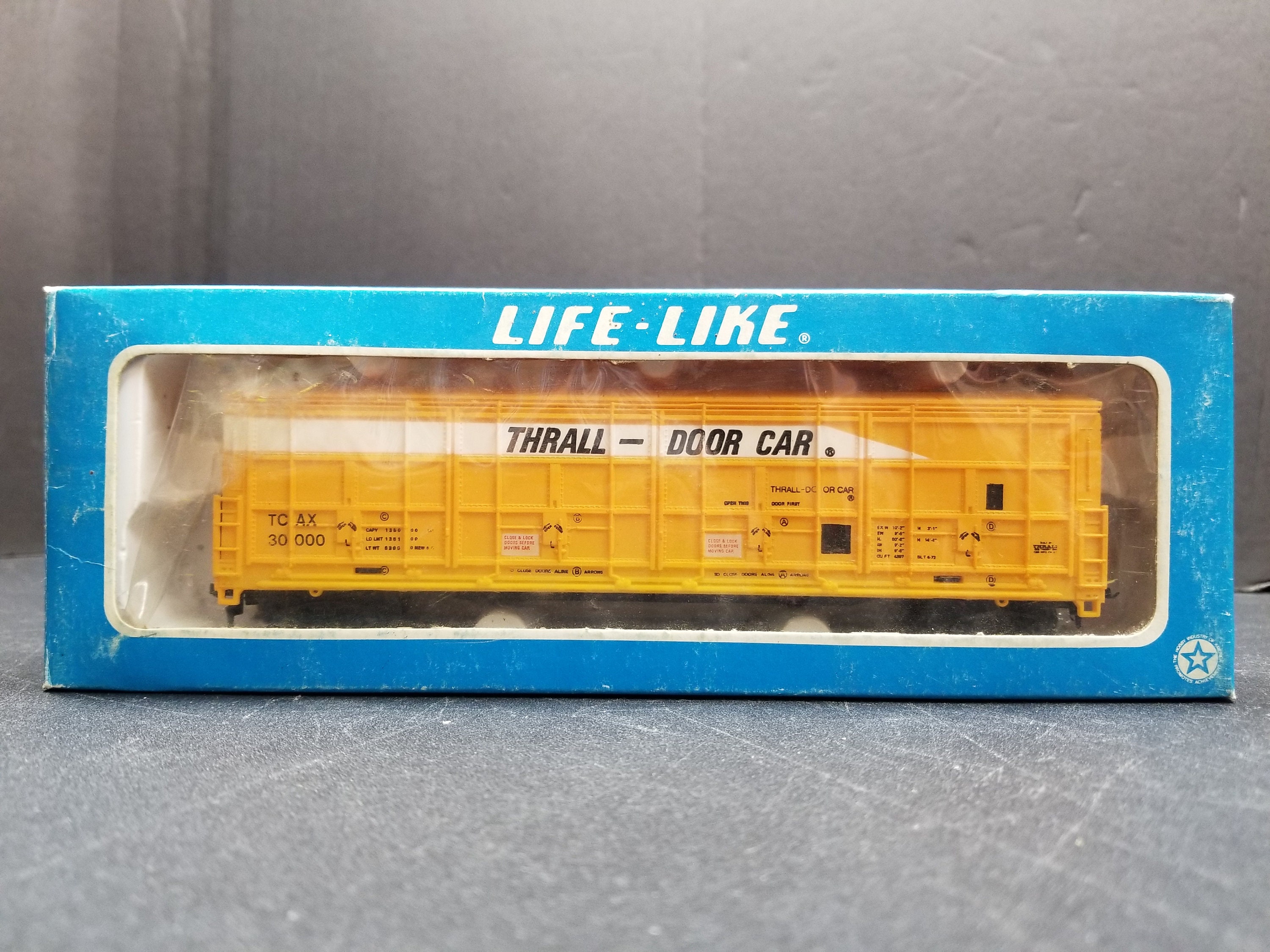 テレジアンタール Theresienthal ガストン コンポート 箱入り Life-like HO Thrall Door Box Car #08984 Yellow - Etsy