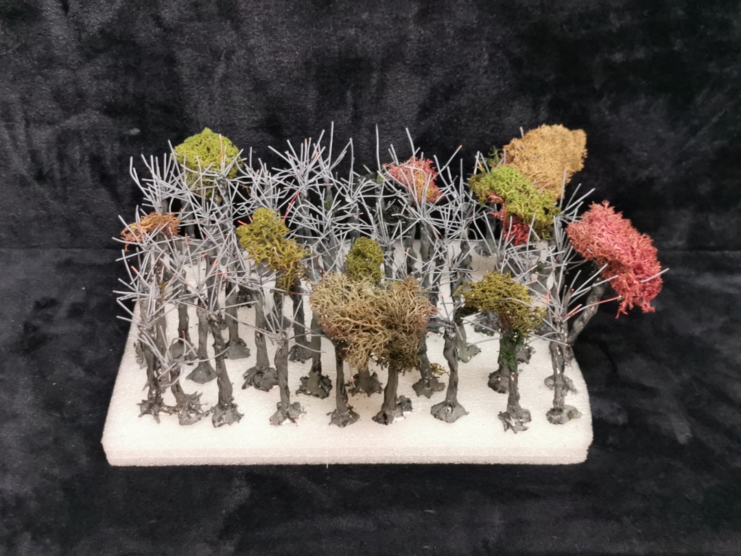 DIY Plaster Tree Bases: Model Train Scenery (lot of 50+, 4-inch) - Etsy