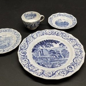4 Pieces Lazy River by Empire Porcelain Company Dinner Set