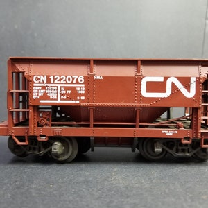 Atlas O Scale CN 122076 Ore Hopper Brown Canadian National
