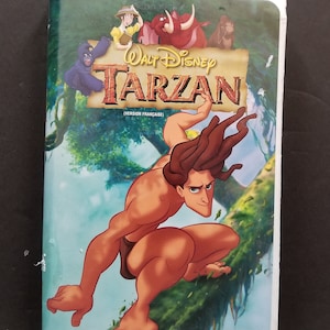 Tarzan (French Version) Walt Disney VHS