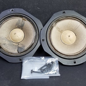 Vintage Sansui SP-5500X Pair of Midrange Speaker For Repair