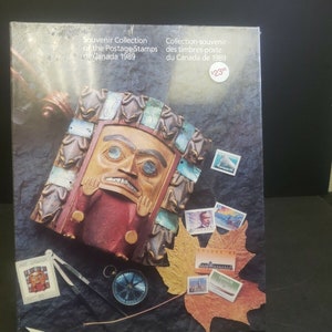 Annuario della collezione di souvenir di francobolli annuali del Canada Post del 1989 - Nuovo e sigillato