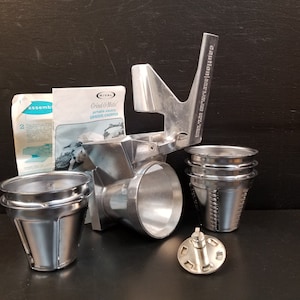 Vintage Rival Salad Maker Attachment Set For Grind O Matic & Magic Hostess