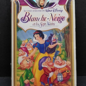 Blanche-Neige et la Sept Nains (French Version) Walt Disney (Collection Chefs-D&#39;Oeuvre) VHS