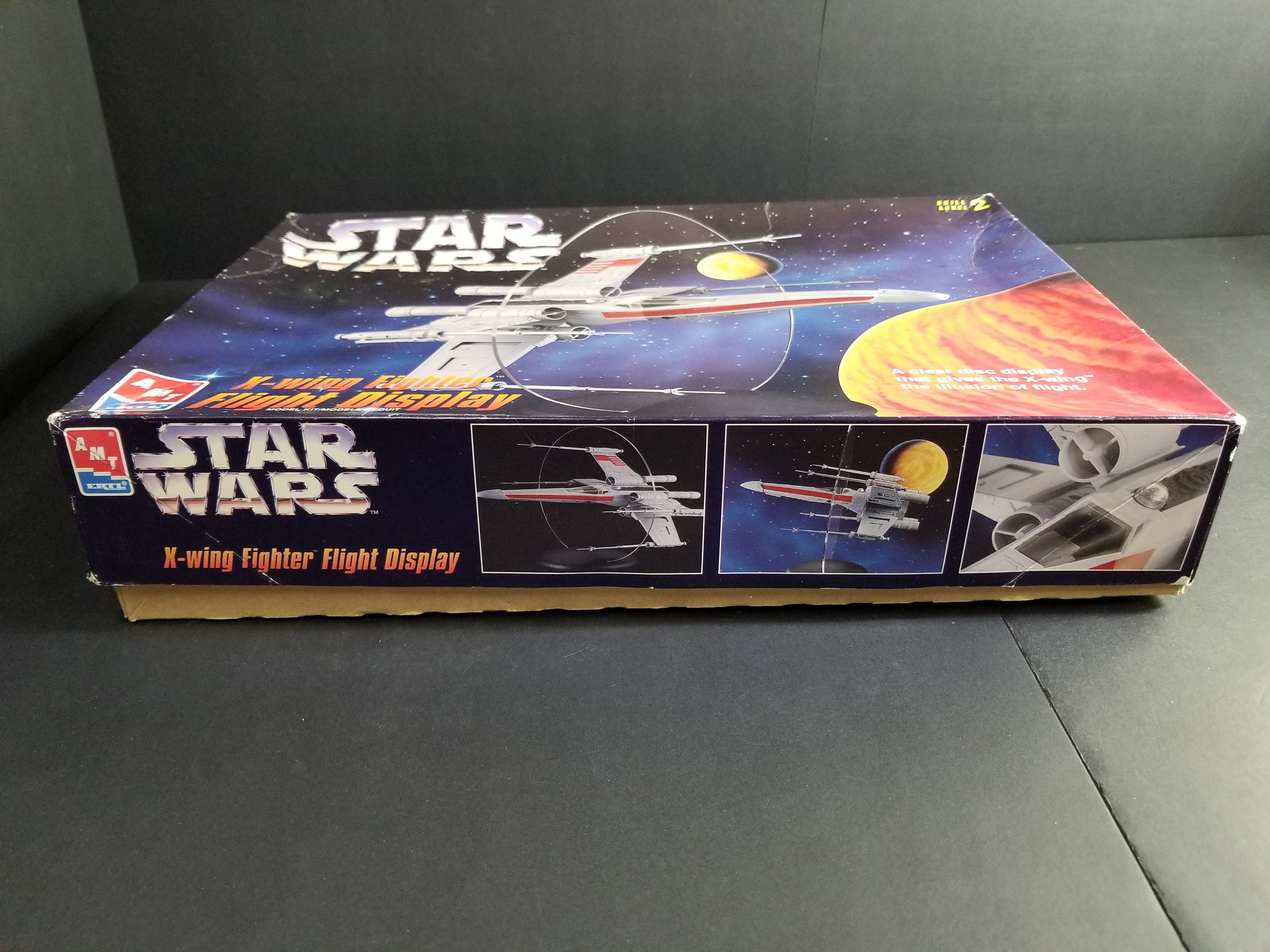 AMT Ertl Star Wars X-wing Fighter Display #8788 Complete