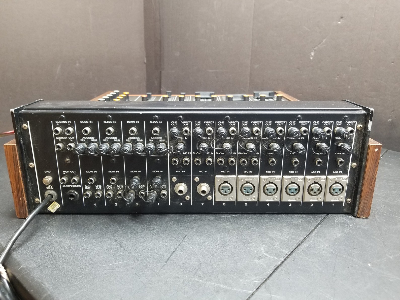 Vintage Teac Model 3 Tascam Series Audio Mixer Mixing Console Etsy