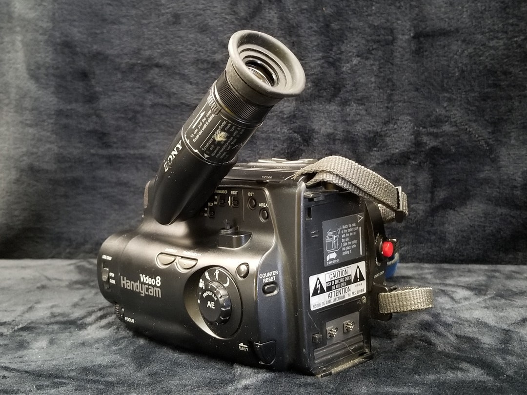 Vintage Sony Handycam Video 8 10x CCDTR31 Camcorder Repair Etsy
