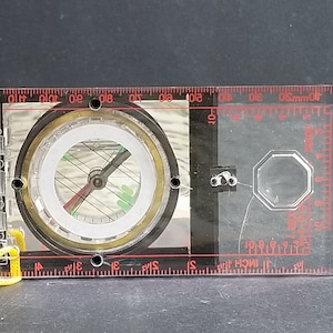Sighting Compass With Mirror Outdoor Multi Functional