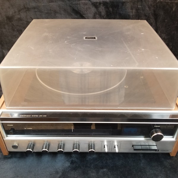 Vintage Hitachi DPK-340 Premium Turntable Tested Working