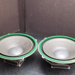 Vintage Wharfedale W70D Pair of Woofers Speaker Tested Working