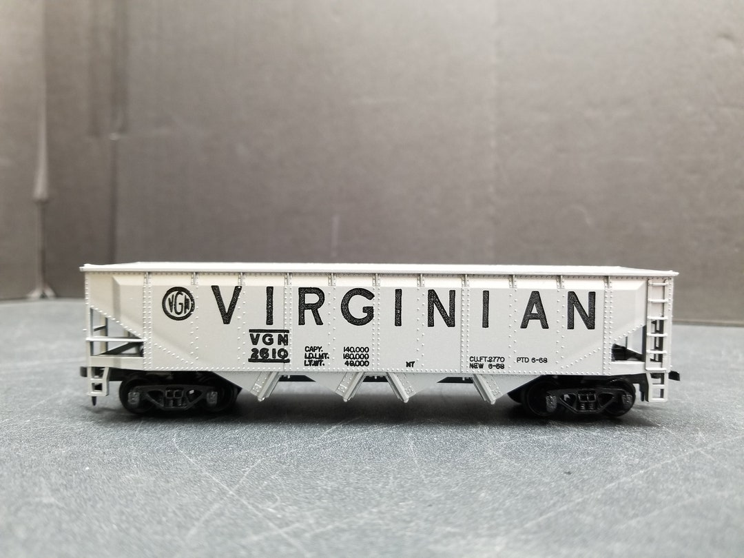 Tyco HO Scale Virginian Hopper Car Non-operating 344C New Open Box