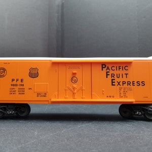 Lionel O Scale 9800-198 Fruit Pacific Express Reefer Car 6-17314 New Open Box
