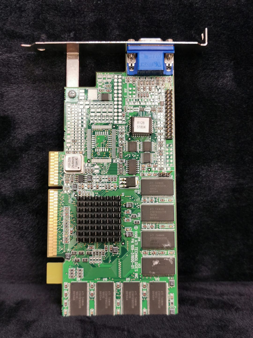 Rage 128 Pro Ati Rage Fury Pro R9250 ATI Radeon 9250 128MB VGA/ S