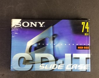 ソニー コンパクトカセット CD it II 90ポジション クローム スライド